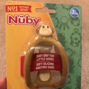 3/$15 1 Nuby Loopals Teether Monkey